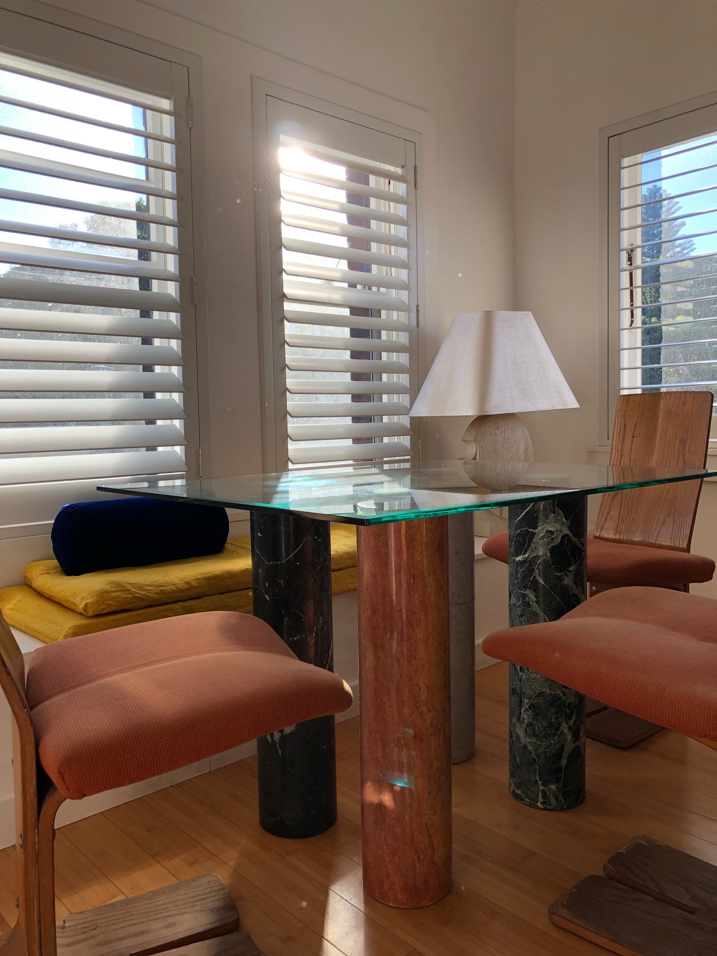 1970s Mixed Marble Table