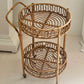 - 1960s Italian Bamboo Bar Cart