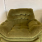 Vintage Green Velvet Armchairs
