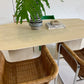Vintage Travertine Dining Table