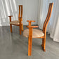 - Vintage Wavy High Back Chair