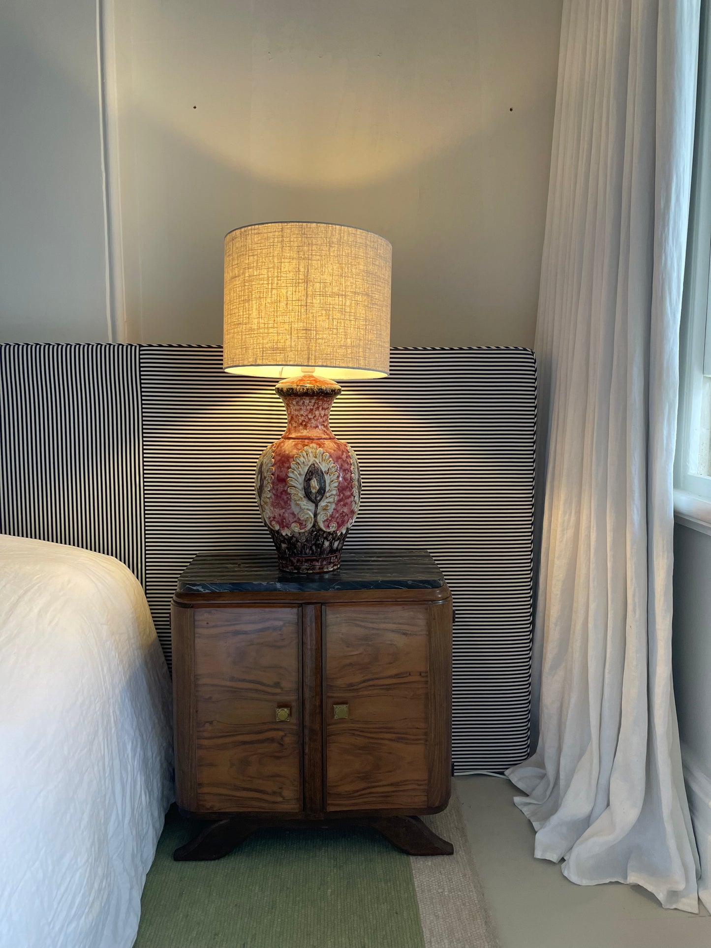 - Vintage Italian Handmade Statement Lamp - Three Available