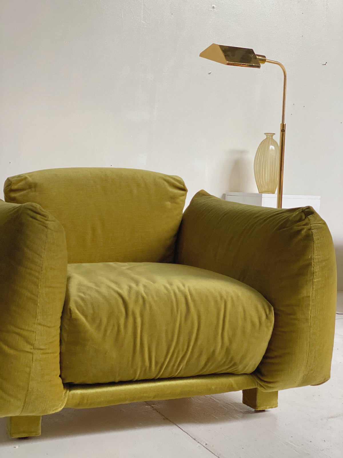 Chubby Velvet Lounge Chair