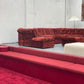 Vintage Velvet Modular Sofa - Seven Piece Set