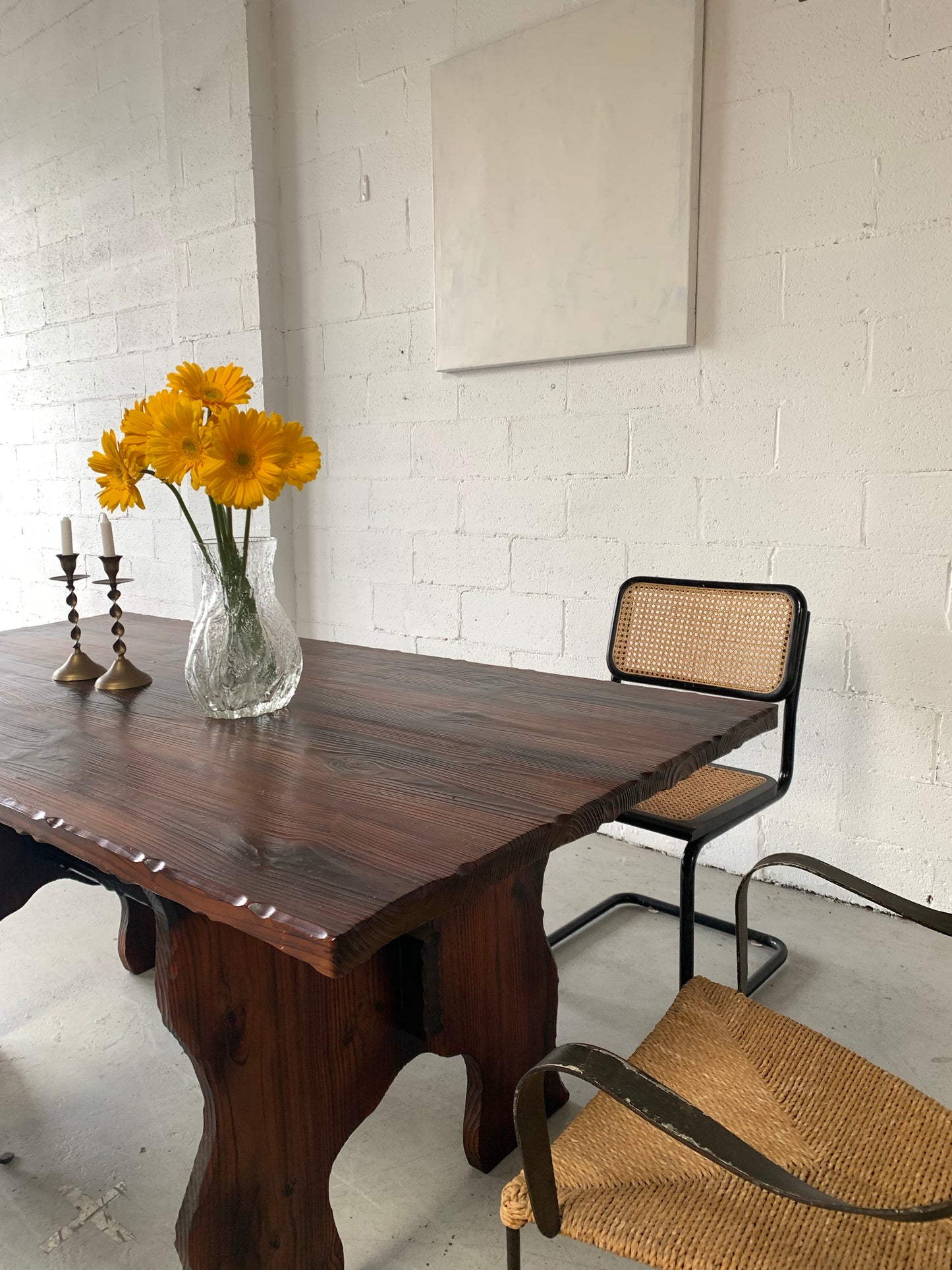Hand Carved Spanish-Style Dining Table