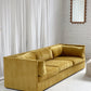 Yellow Velvet Vintage FLER Sofa
