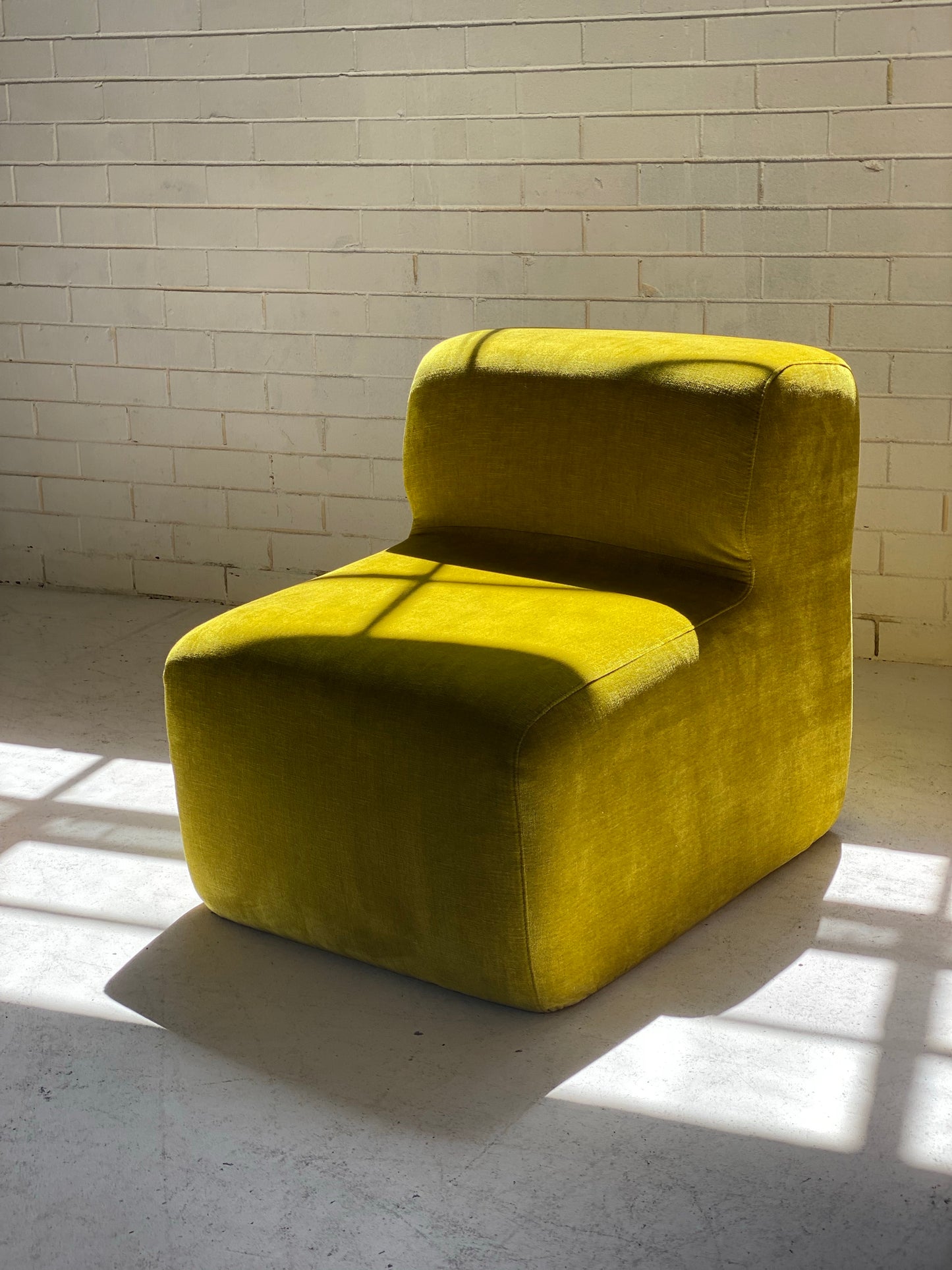 Velvet Chubby Modular Chair