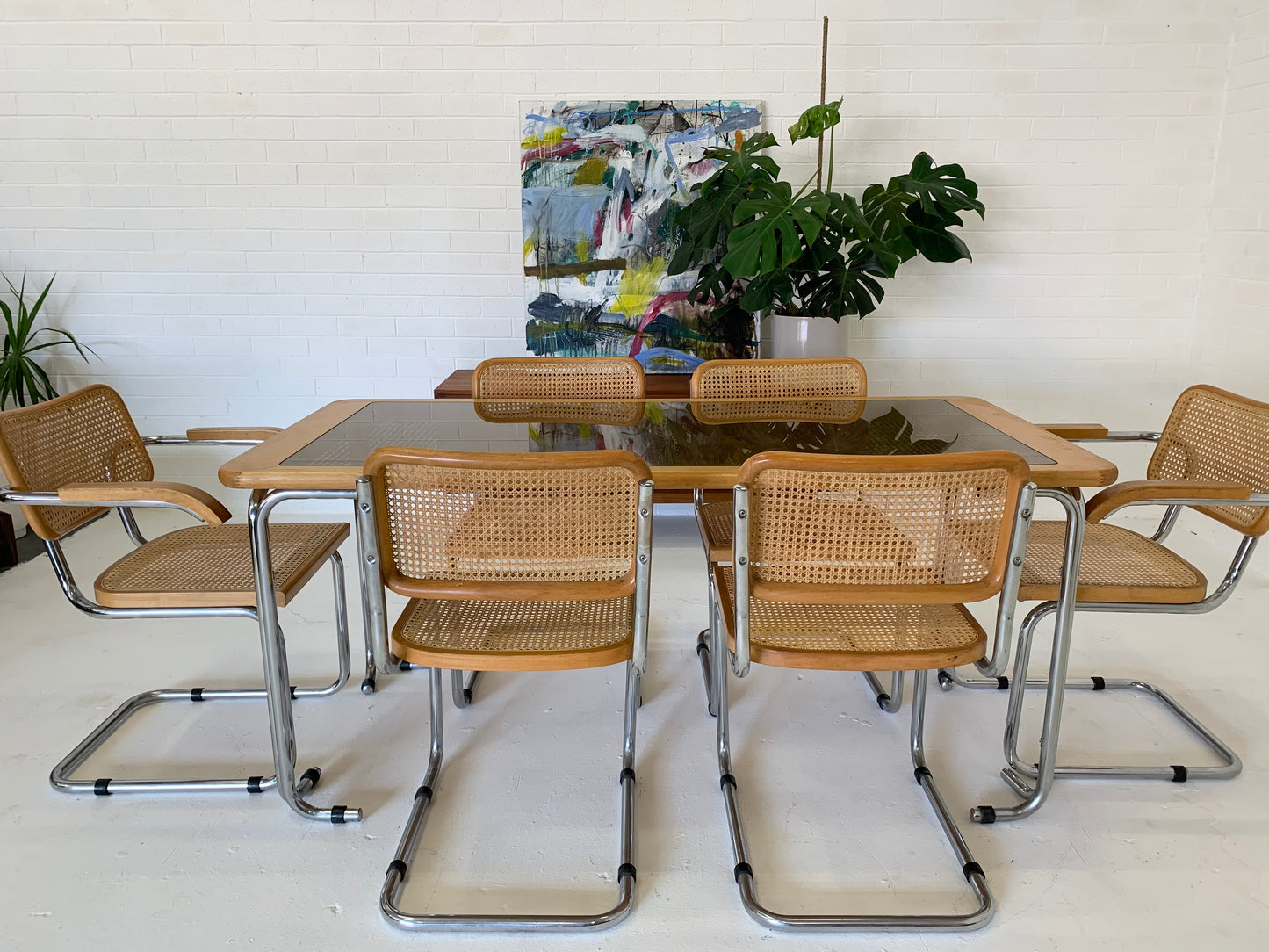 Set of Six Vintage Cesca Chairs