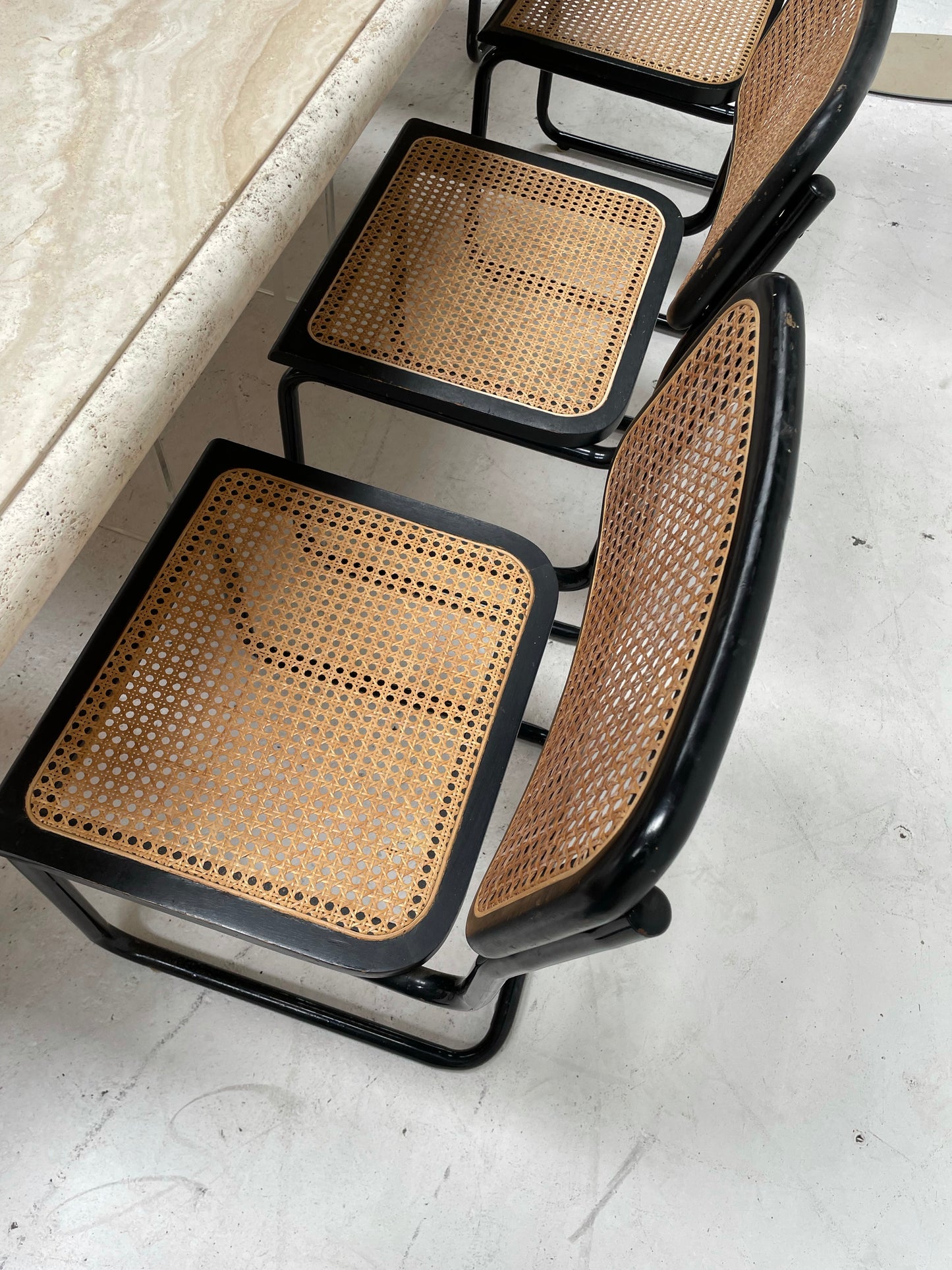 Cesca Style Chairs Black