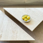 Vintage Italian Split Unfilled Travertine Coffee Table