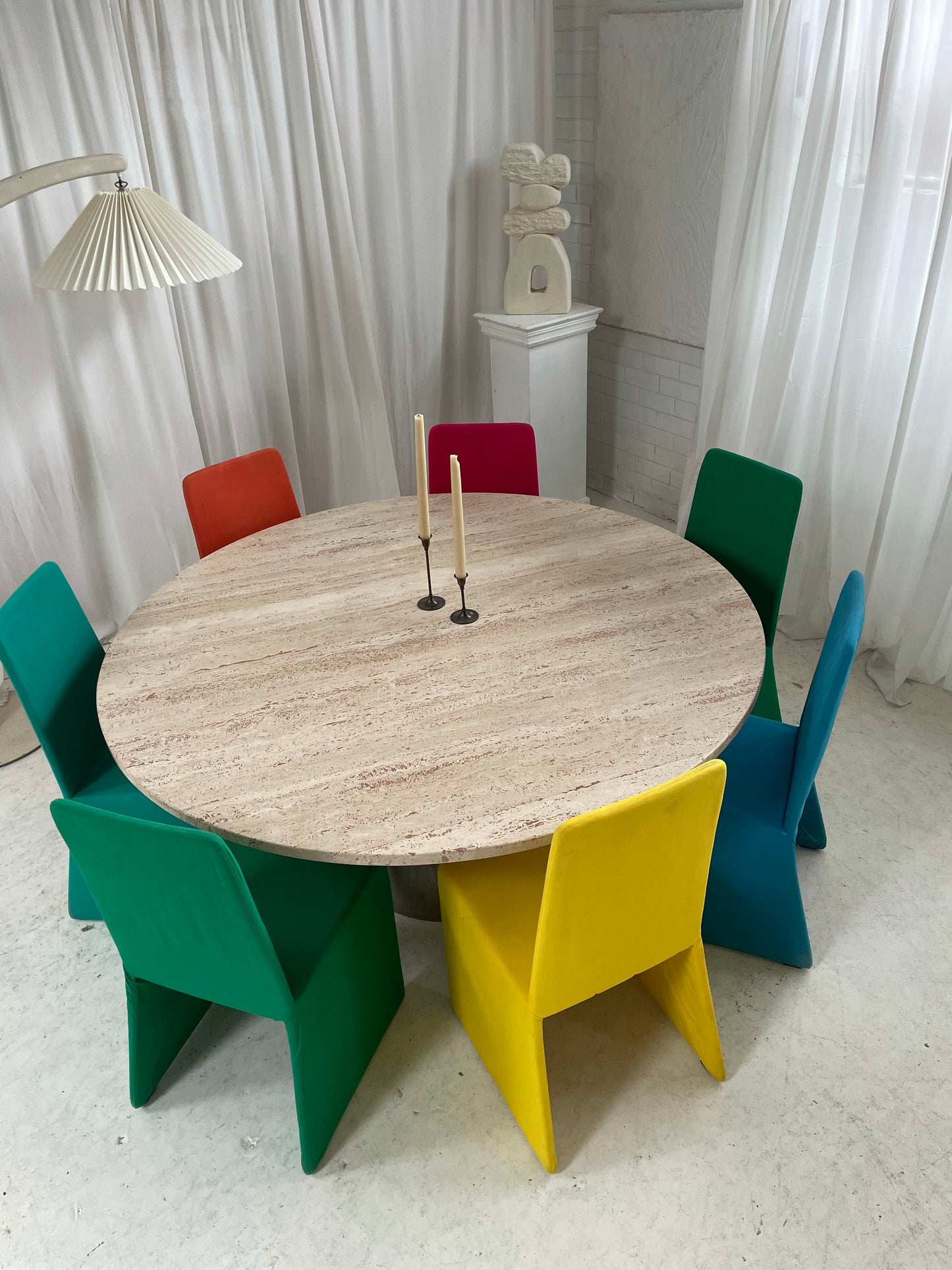 Italian Diamanté Chairs by Claudio Salocchi