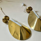 Pair of Vintage Brass Sconces by Aneta, Sweden