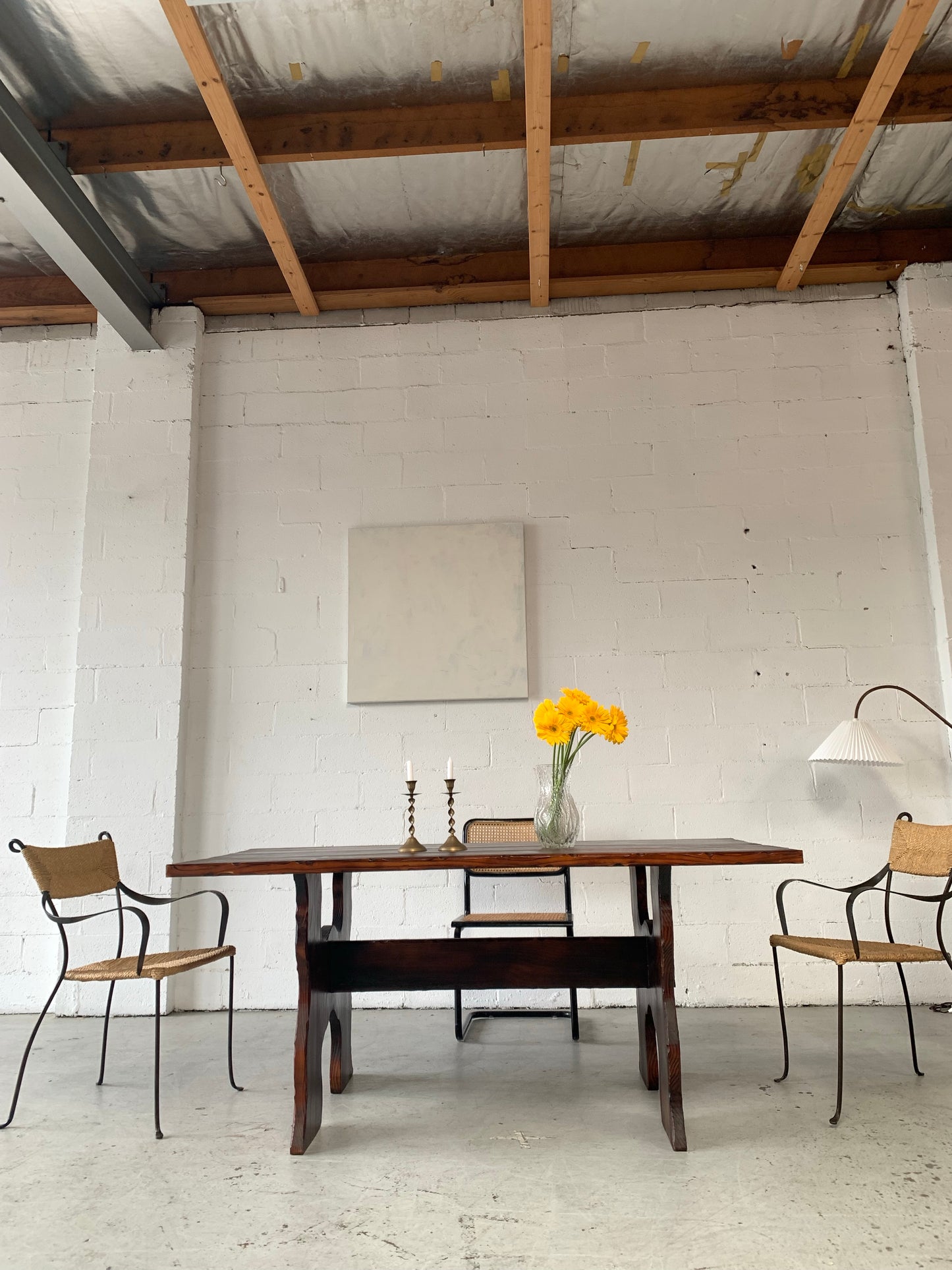 Hand Carved Spanish-Style Dining Table