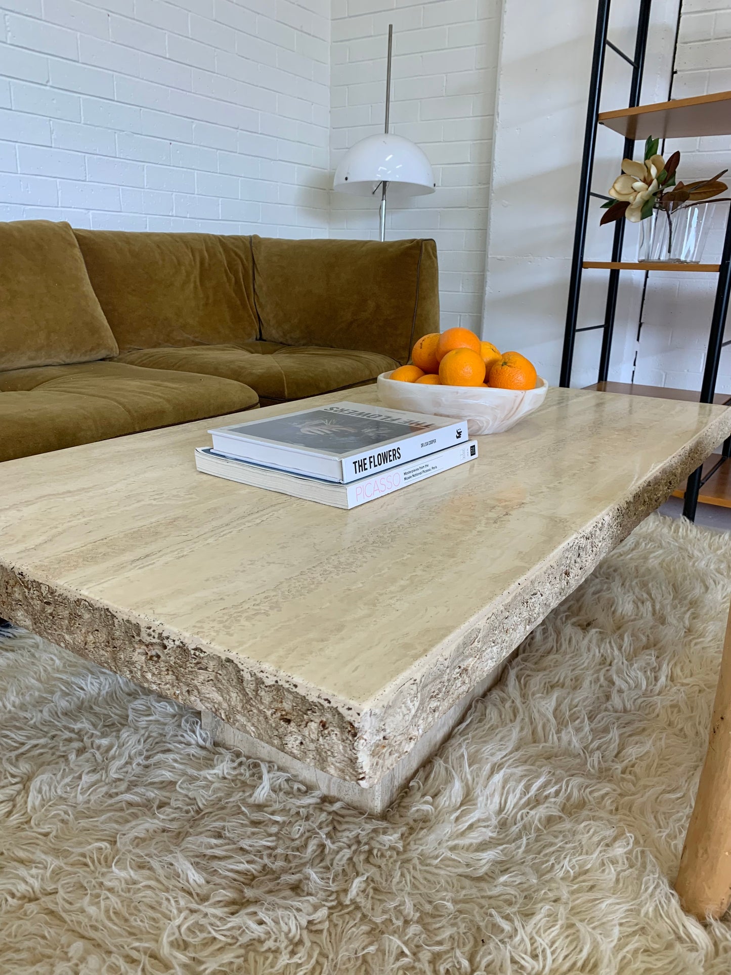 Travertine Coffee Table