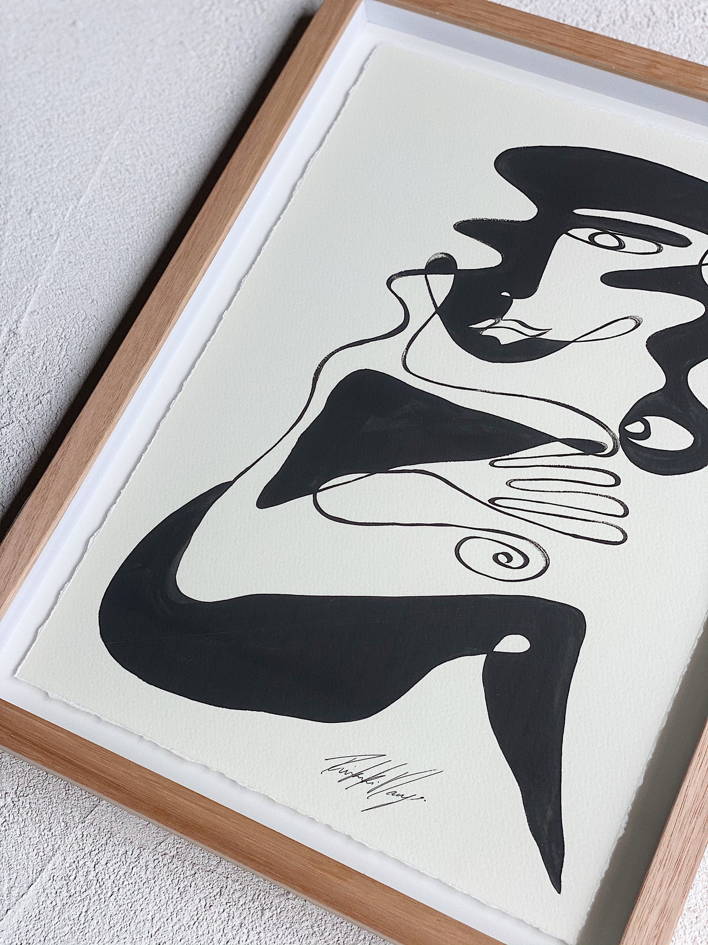 “Balance” By Rikki Day ~ Float framed in Tasmanian Oak, limited edition
