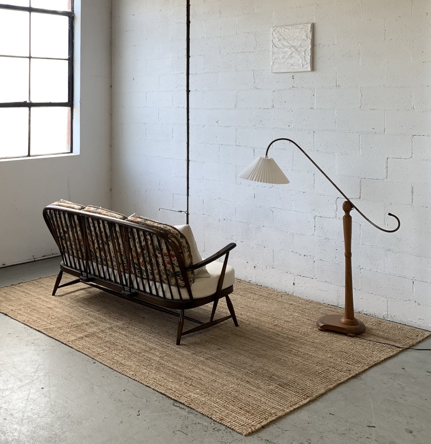 Boucle Sofa by Lucian Ercolani for Ercol (Includes Cushion Set)