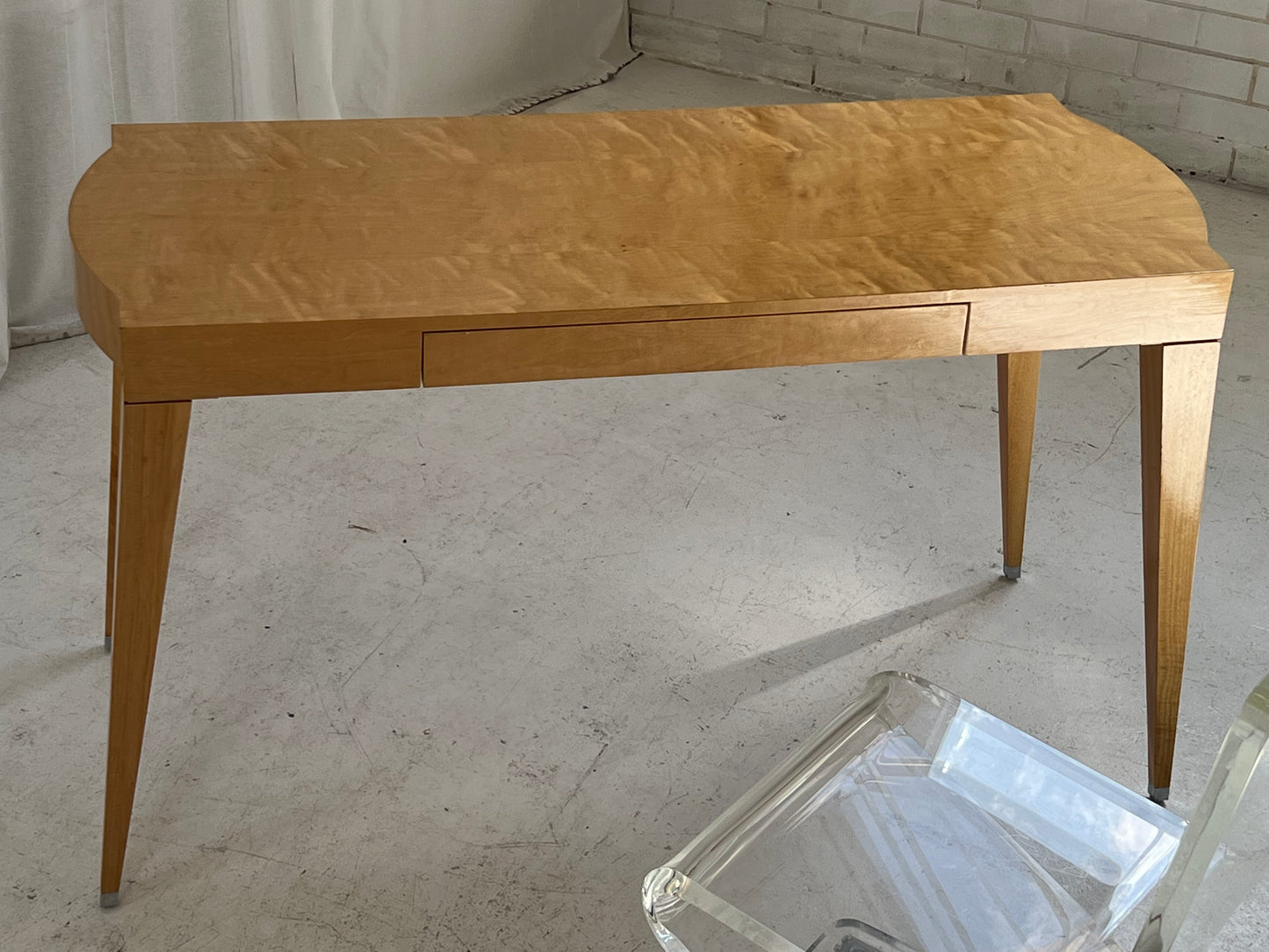 - Light Wooden Desk/Console Table
