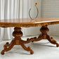 - Large Vintage Burl Carved Table
