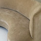 Bespoke Curved Sofa in Cashew Velvet