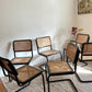 Set of 6 Black Cesca Chairs
