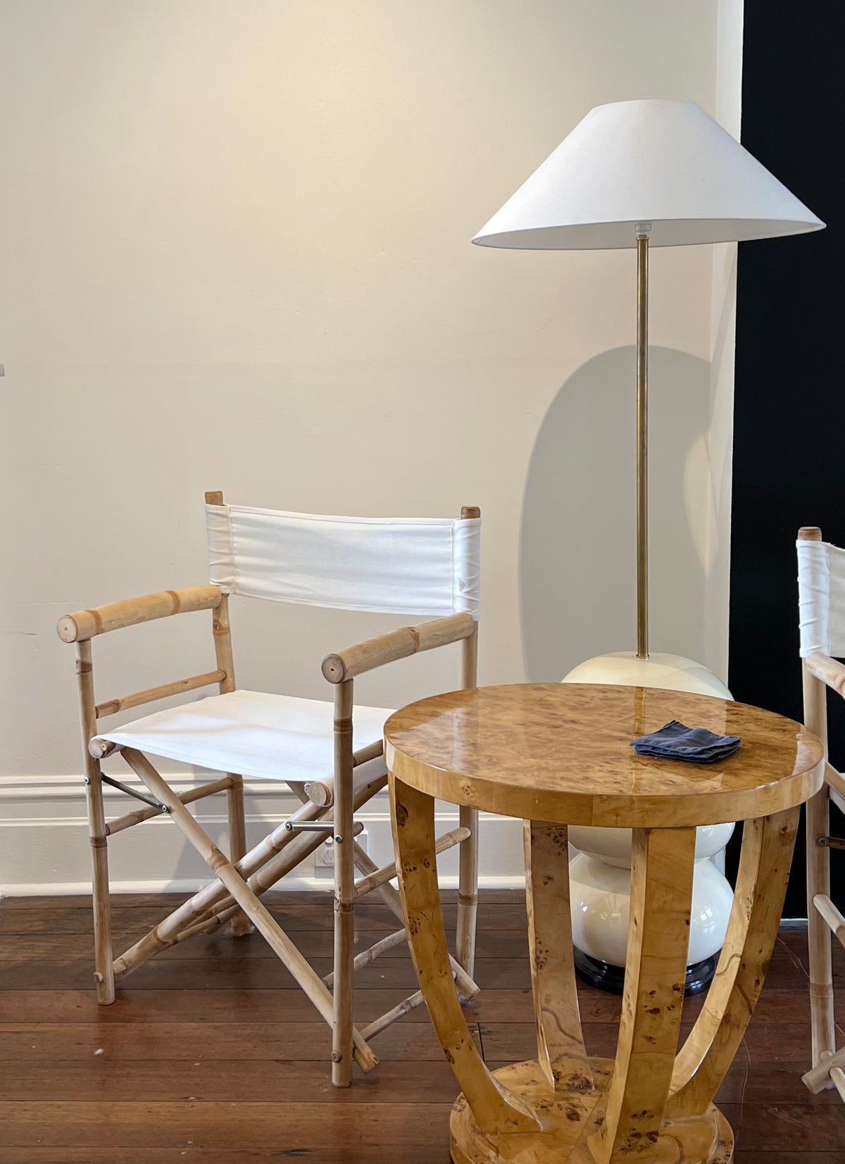 Bamboo Directors Chairs (pair)