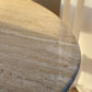 Italian Travertine Dining Table