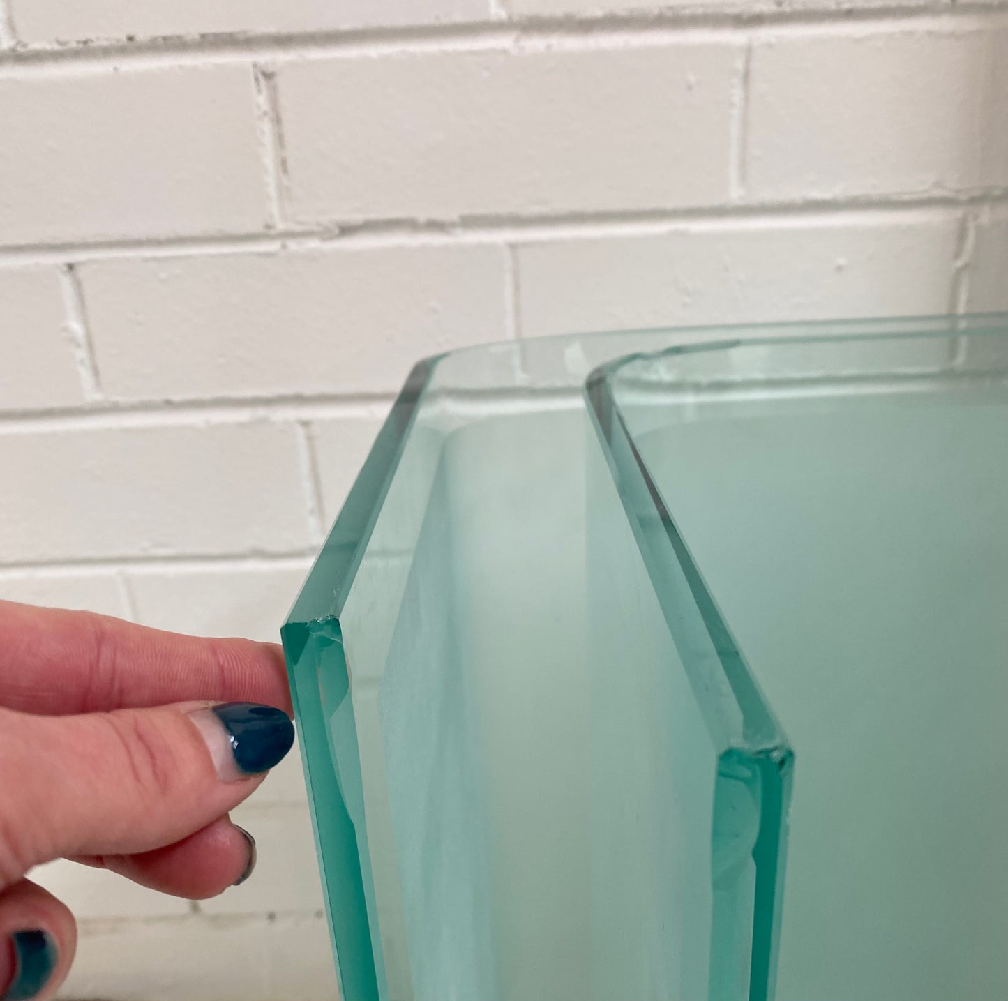 Incredible Frosted Glass Coffee Table