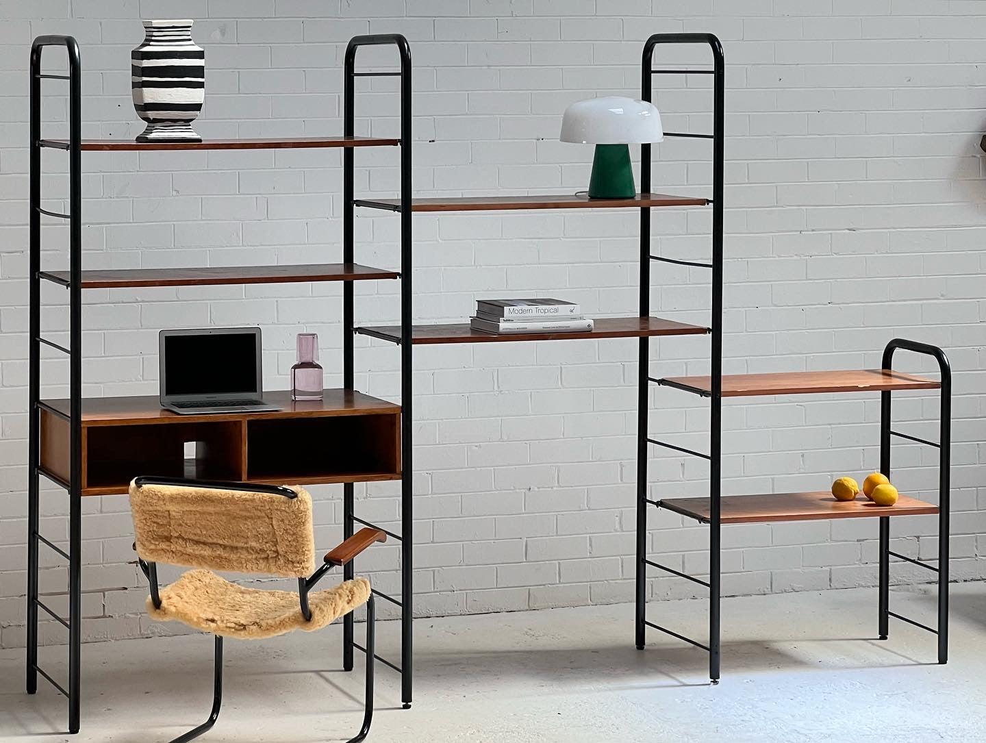 Vintage Ikea Niklas Shelving Unit