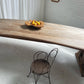 Custom Large Wooden Curved Table