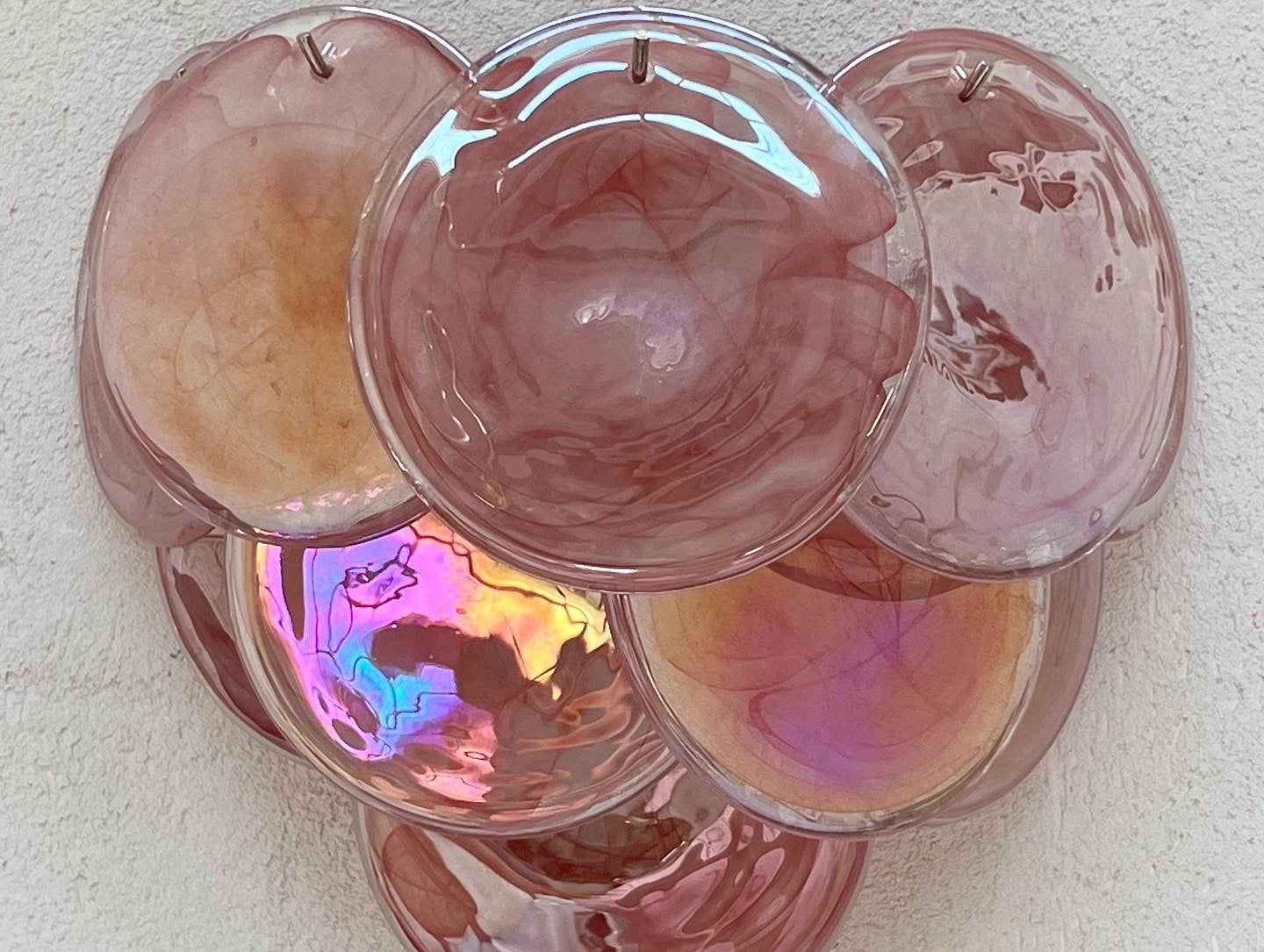 Murano Sconce - VISTOSTI PINK - One Available
