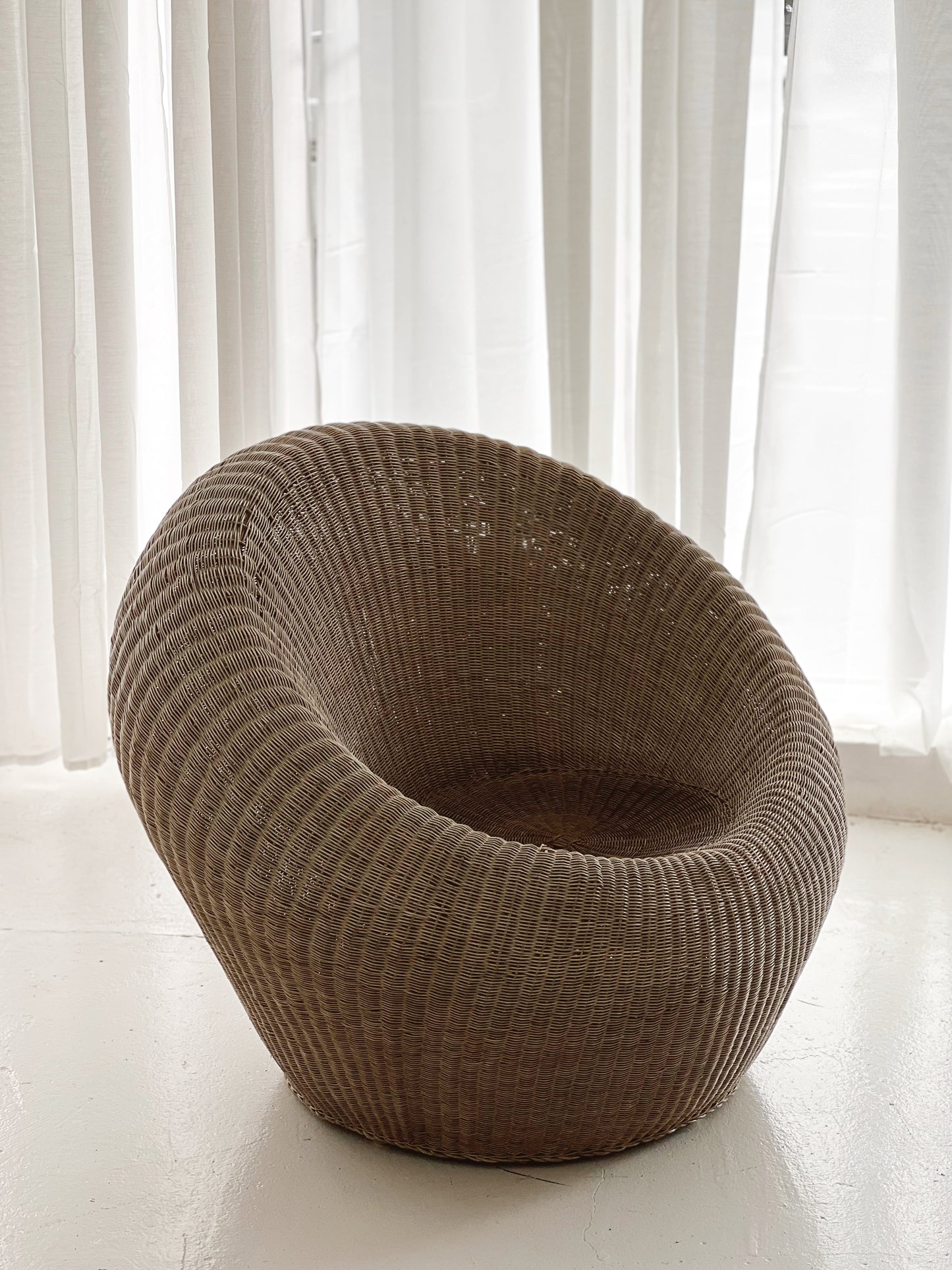 Cane Tub Chair - Two Available