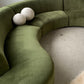 Bespoke Velvet Modular in Deep Botanical Green