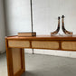 Rattan Console Table With Storage