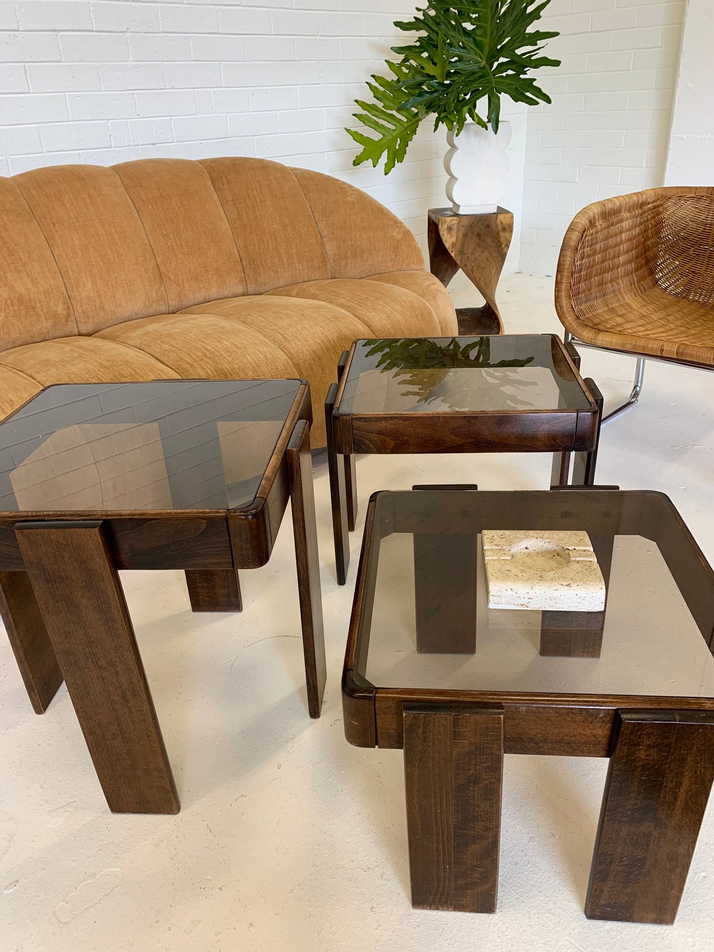Nesting Tables by Gianfranco Frattini for Cassina