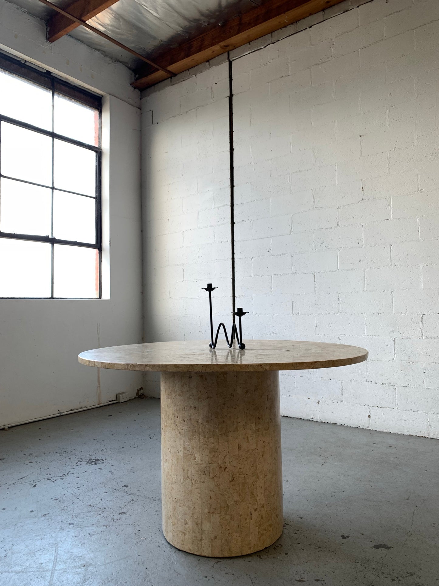 Tessellated Fossil Dining Table