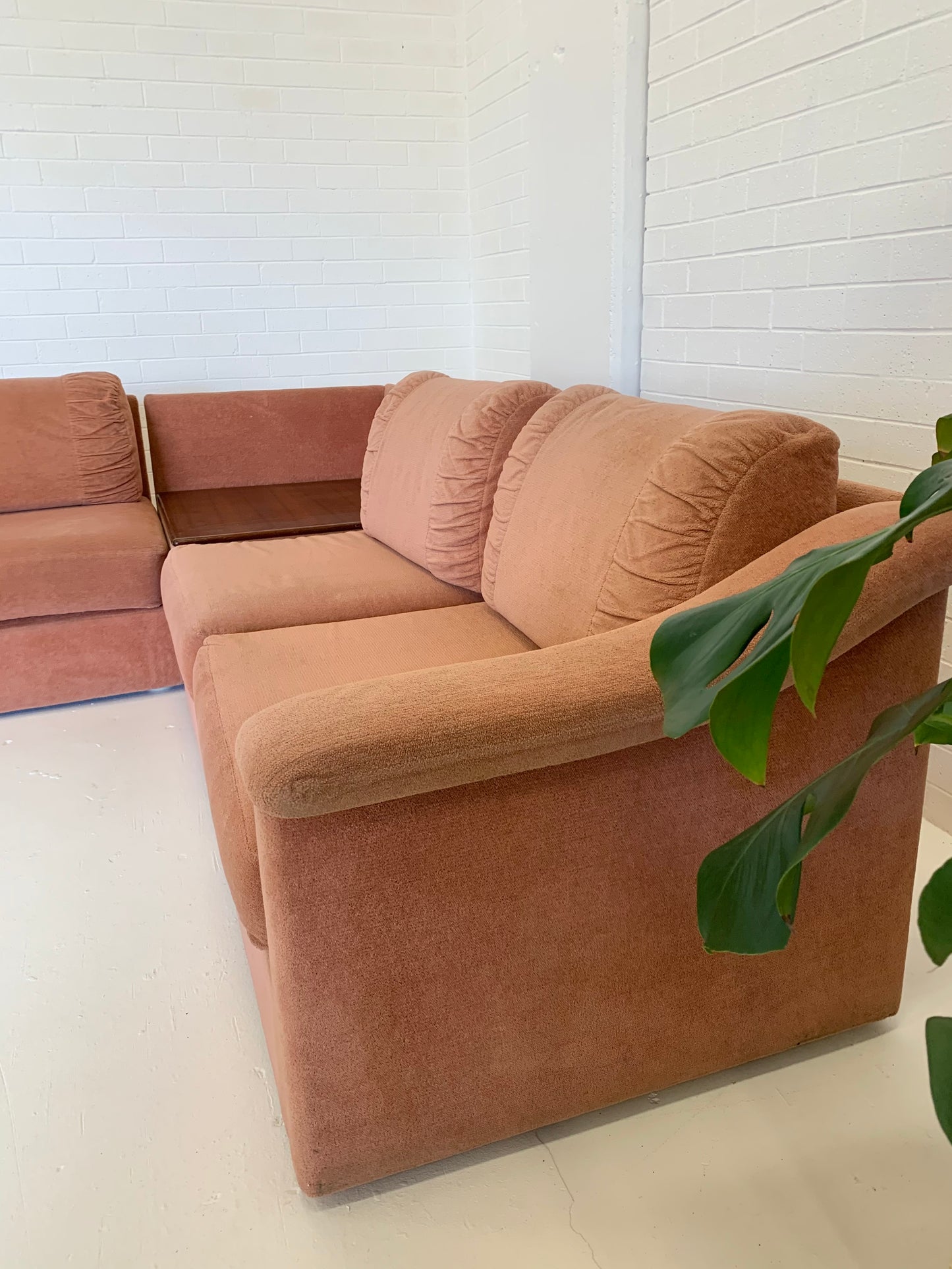 Vintage Parker Velvet Modular Sofa