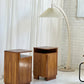 - Set of Two Vintage Wooden Bedside Tables