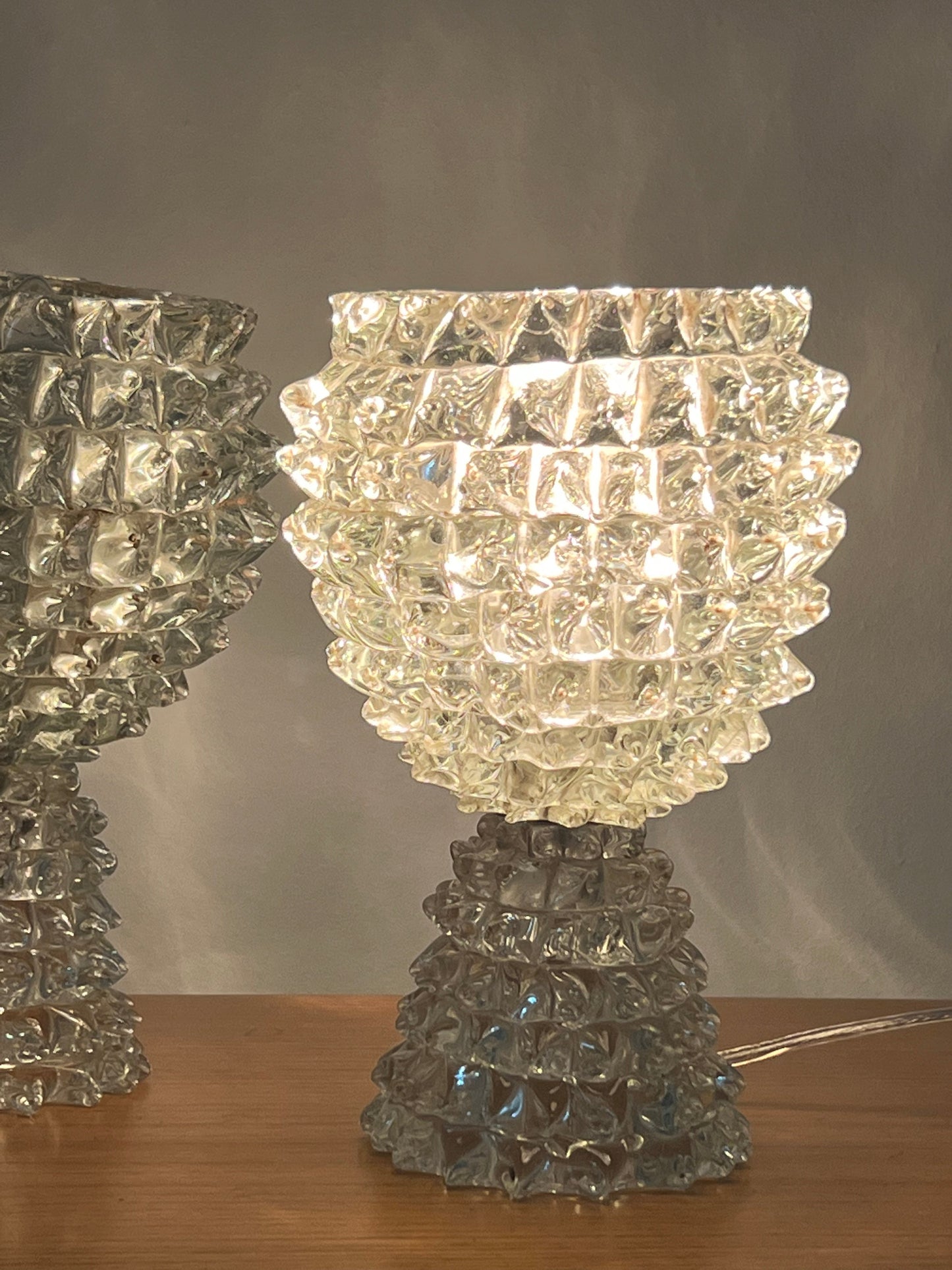 Original 1940s Murano Rostrato Lamp