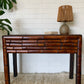 Vintage Bamboo Hall Table