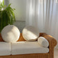 Vintage Cane and Boucle Lounge / Day Bed