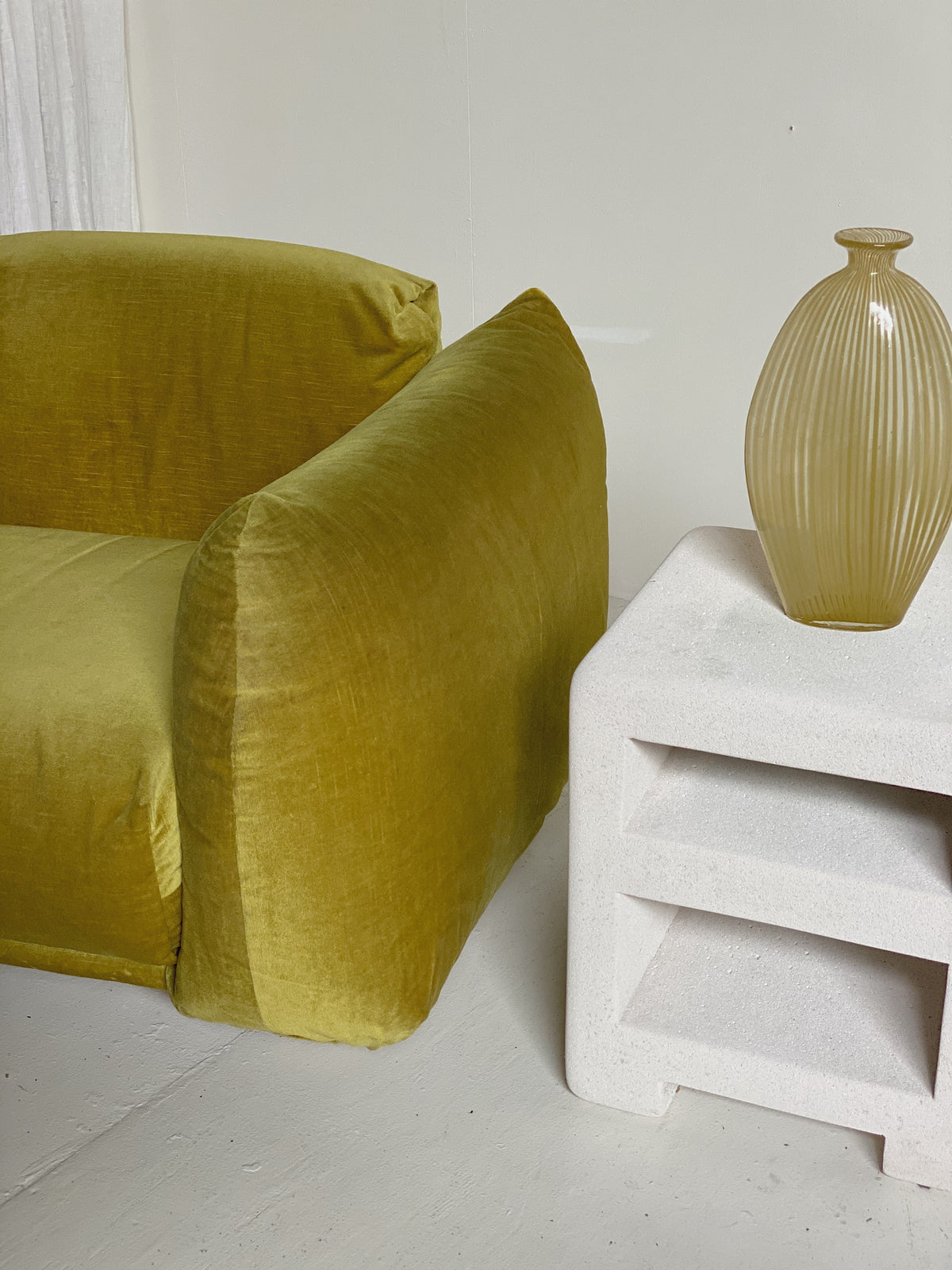Chubby Velvet Lounge Chair