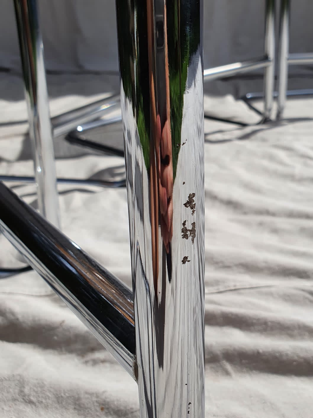 Set of Four Cesca Style Bar Stools