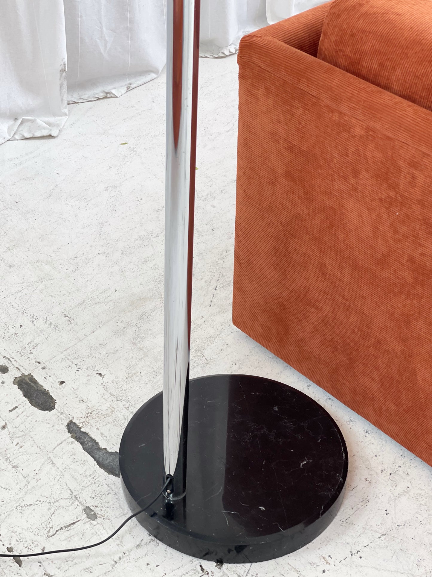Arc Floor Lamp With Marble Base