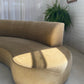 Fawn Velvet Curvy Modular Sofa