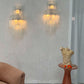 Murano Sconce - Venini TRONCHI CLEAR - Two Available