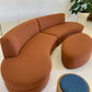 Boucle Curved Modular Sofa