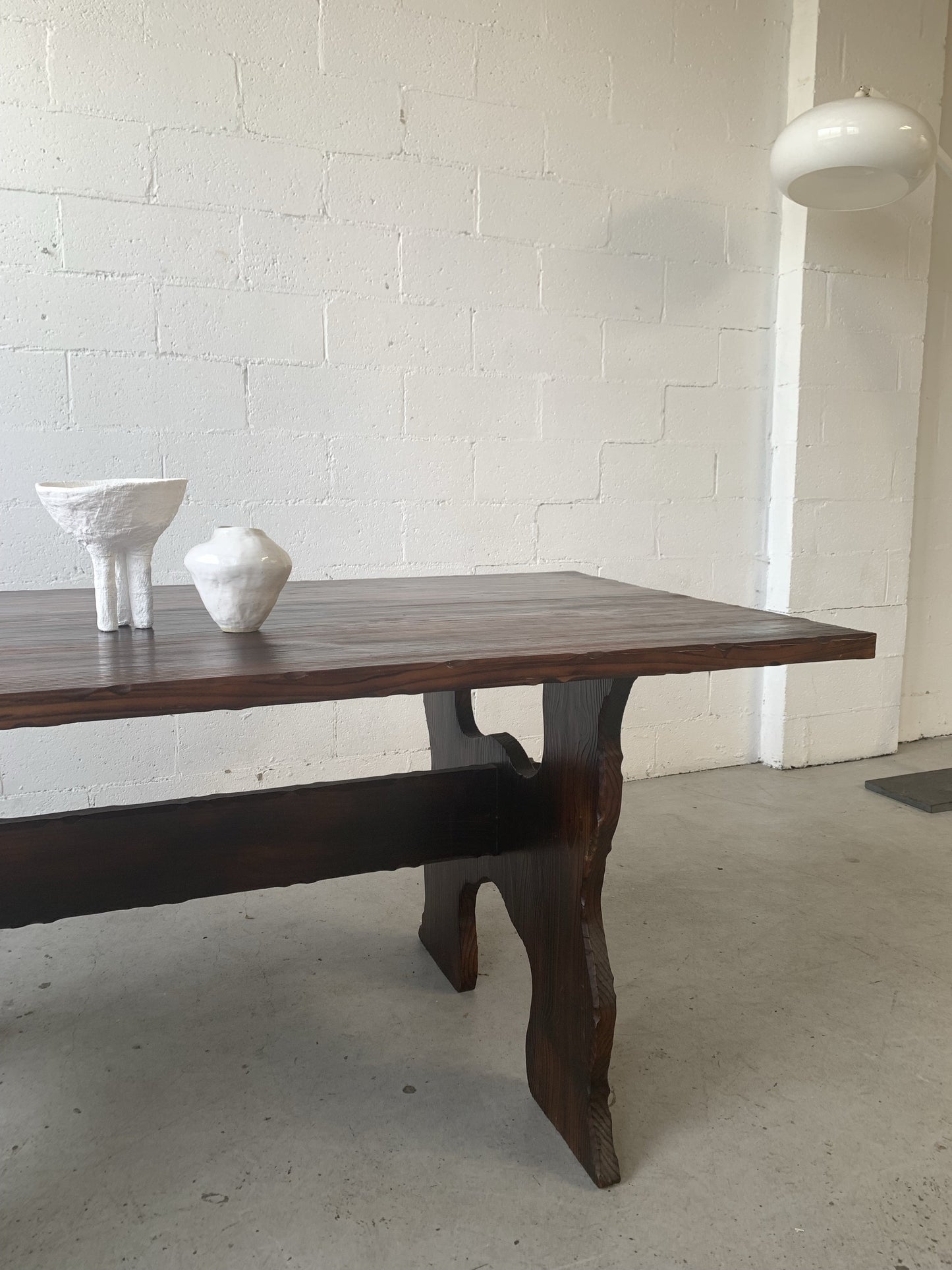 Hand Carved Spanish-Style Dining Table