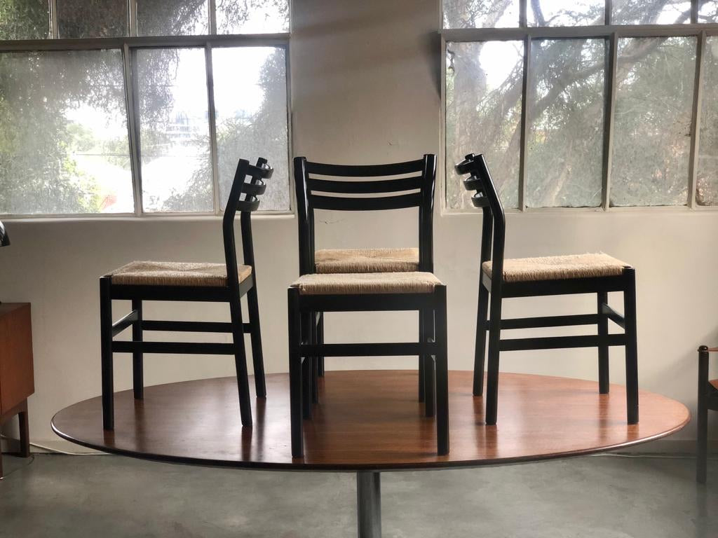Set of Four Italian chairs