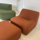 - Featherston Numero Boucle Armchair and Ottoman