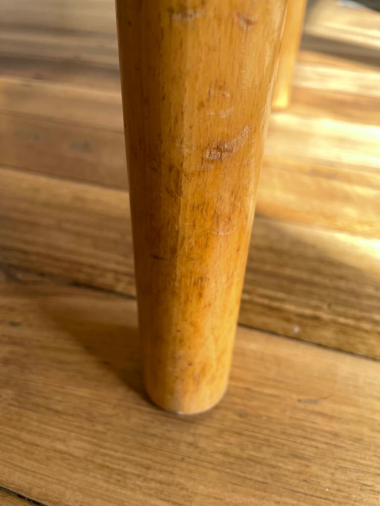 Vintage timber rush dining chairs